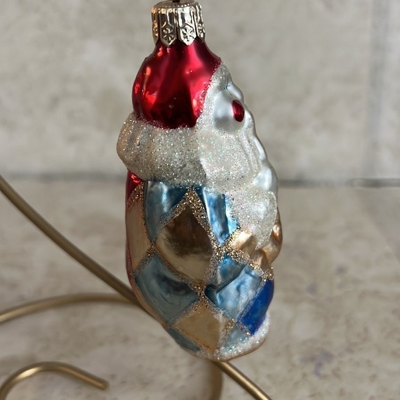 Clown Jester Christmas Ornament - Picture 3 of 5